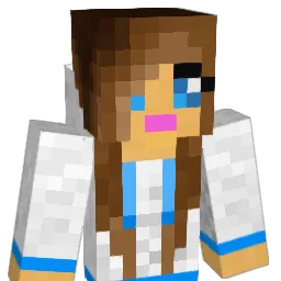 GirlCreeper1 Minecraft avatar bust