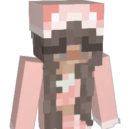 GirlFluf Minecraft avatar bust