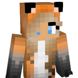 GirlInAFoxOnesie Minecraft avatar bust