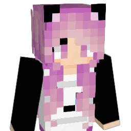 Girlinagame Minecraft avatar bust