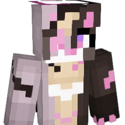 GirlyCreep Minecraft avatar bust