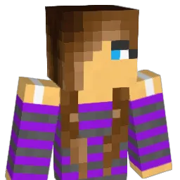GirlyGal28 Minecraft avatar bust