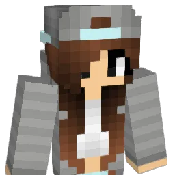 GirlyRaven Minecraft avatar bust