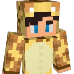 Girqffe Minecraft avatar bust