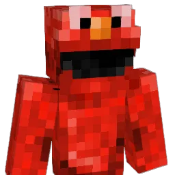 GiveMeElmo Minecraft avatar bust