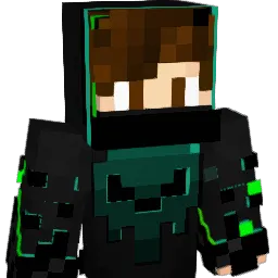 Gl0Bl3 Minecraft avatar bust