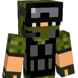 Gl0WPLUG Minecraft avatar bust