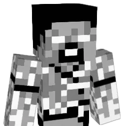 Glaciky Minecraft avatar bust