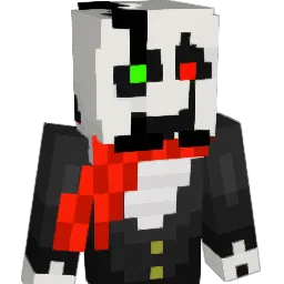 Glacker Minecraft avatar bust