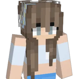 GladlyAshley Minecraft avatar bust