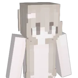 Glammering Minecraft avatar bust