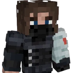 Glammers Minecraft avatar bust
