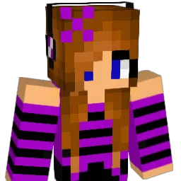 GlimmerGrl Minecraft avatar bust