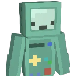 Glitchcookie Minecraft avatar bust