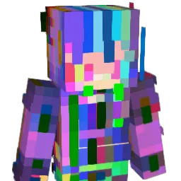 GlitchedGalaxy Minecraft avatar bust