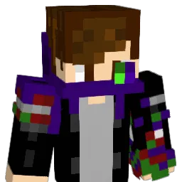 GlitchedGames Minecraft avatar bust