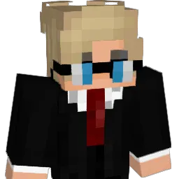 Glitshy Minecraft avatar bust