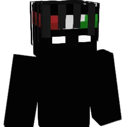 GlitterKing Minecraft avatar bust