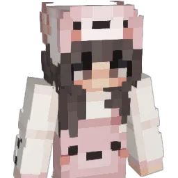GlitterTease Minecraft avatar bust