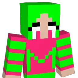 Glittervarken Minecraft avatar bust