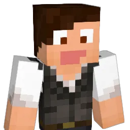 Glocks Minecraft avatar bust