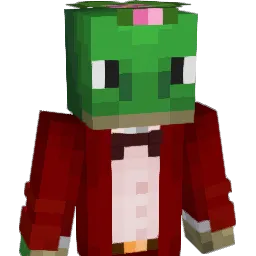 Glowfy Minecraft avatar bust