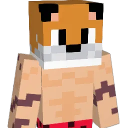 Glu3st1ck Minecraft avatar bust
