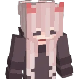 GlumGhost Minecraft avatar bust