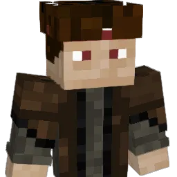GlumShank Minecraft avatar bust