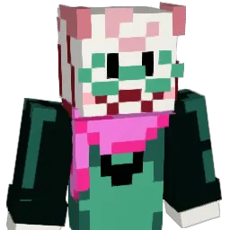 Gnaietto Minecraft avatar bust