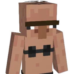 Gnoming Minecraft avatar bust