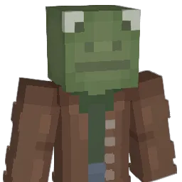 Gobbins Minecraft avatar bust