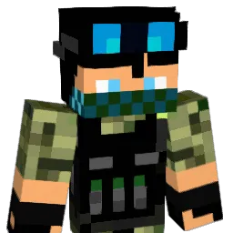 GodBombb Minecraft avatar bust