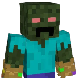 GodofGrass Minecraft avatar bust