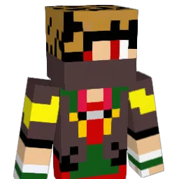 Godzou Minecraft avatar bust
