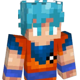 Gogoku Minecraft avatar bust