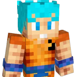 Goku5 Minecraft avatar bust