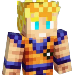 Goku7 Minecraft avatar bust