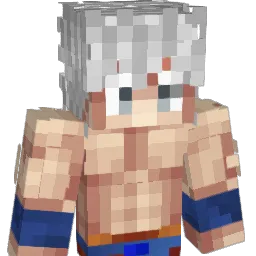 GokuFlayer Minecraft avatar bust