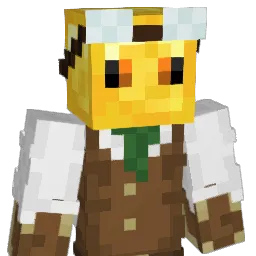 GoldFraud Minecraft avatar bust