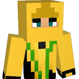 GoldNinjago Minecraft avatar bust