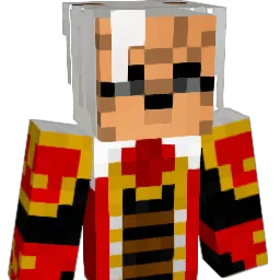 Golddess Minecraft avatar bust