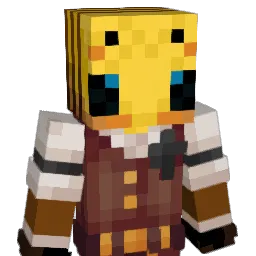 GoldenBeexy Minecraft avatar bust