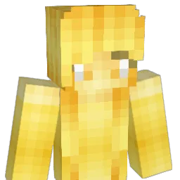 GoldenGalHD Minecraft avatar bust