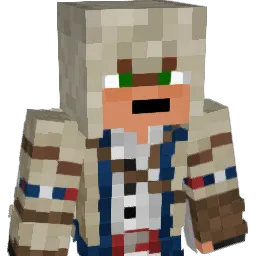 GoldenLustre Minecraft avatar bust