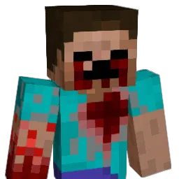 GoldenPREP Minecraft avatar bust