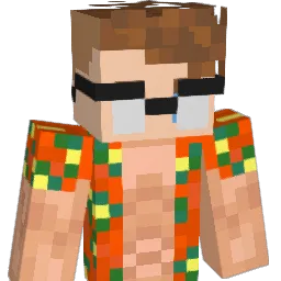 GoldenW0LF3 Minecraft avatar bust