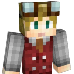Goldenblox Minecraft avatar bust