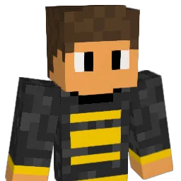 Goldenhero Minecraft avatar bust