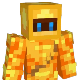 Goldenite1 Minecraft avatar bust